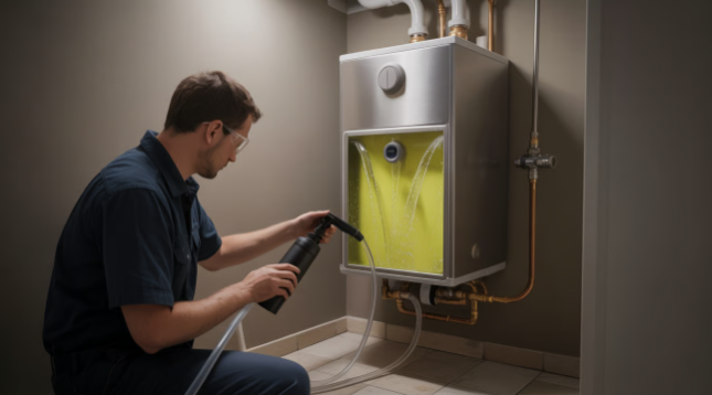 Tankless Water Heater Pros: Installation, Maintenance, and Benefits Explored 4 Descaling a tankless water heater